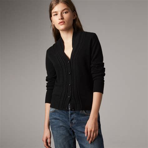 womens burberry knitwear|burberry cardigans women's sale.